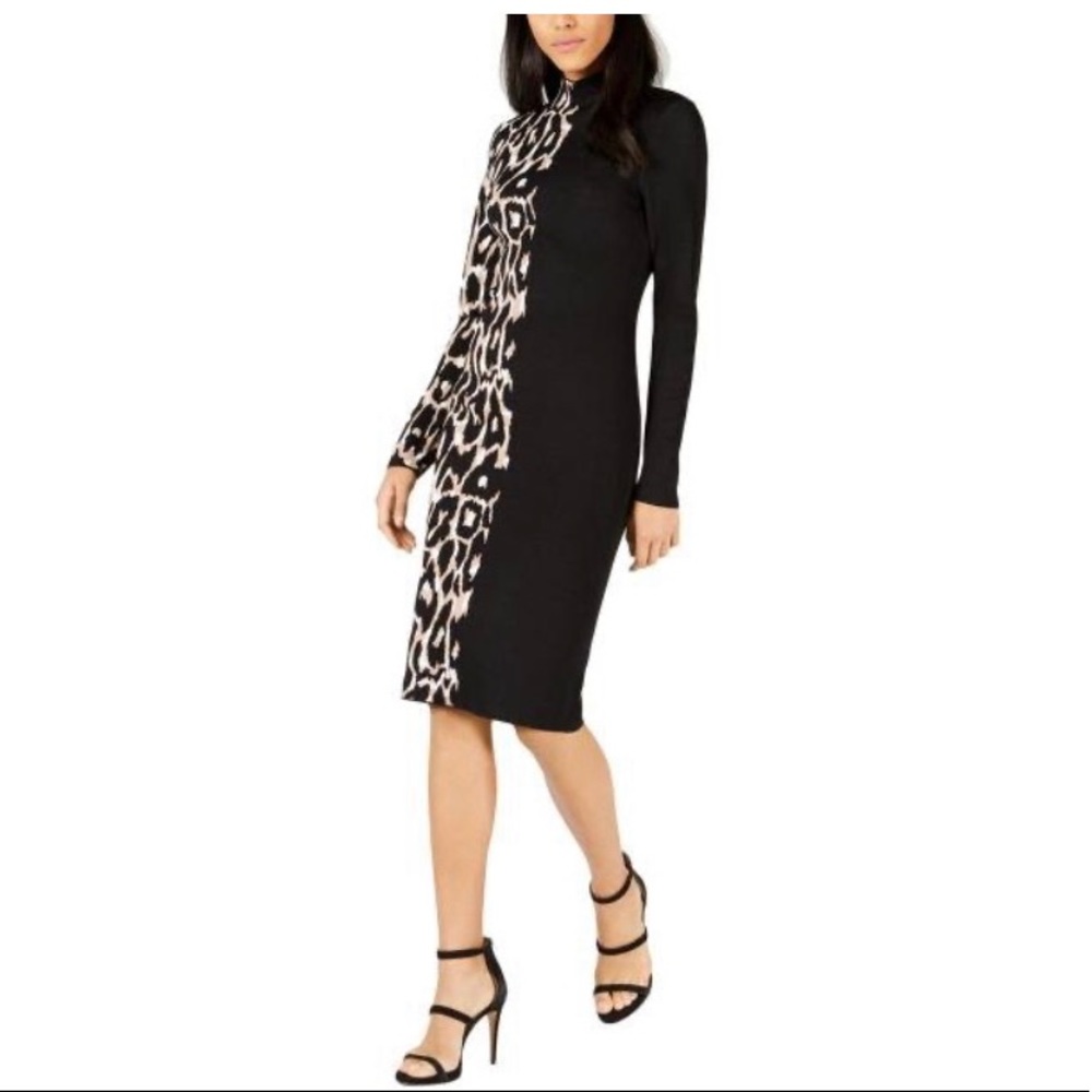Color Block Sweaterdress (Bar III) - NWT